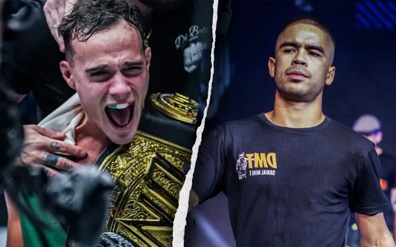(left) Jonathan Di Bella and (right) Danial Williams [Credit: ONE Championship]