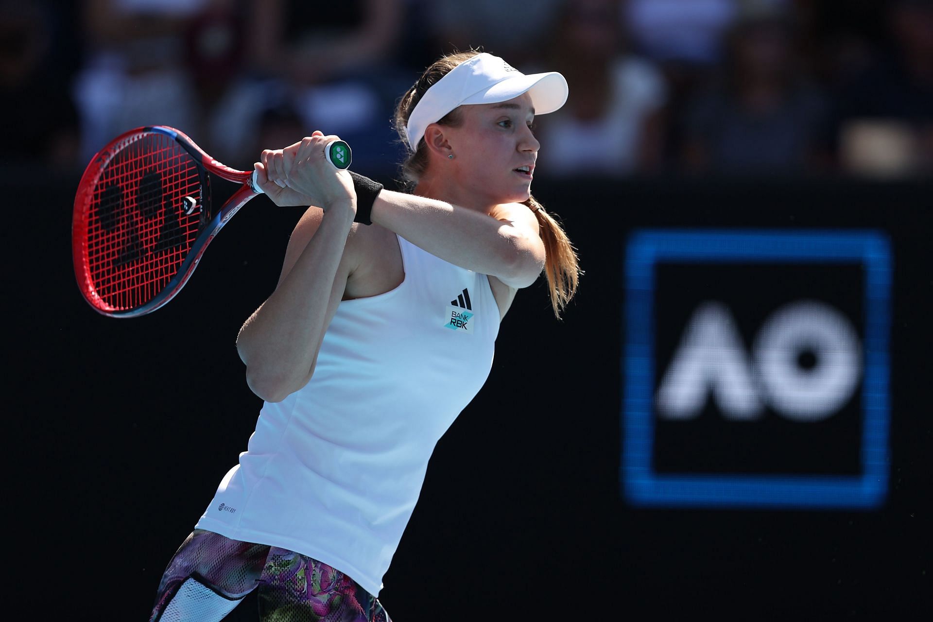 Elena Rybakina in action during her third round match at the 2023 Australian Open.