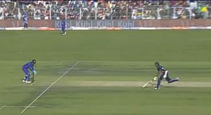 [WATCH] Shubman Gill gets rid of debutant Nuwanidu Fernando with exceptional fielding effort in IND vs SL 2nd ODI