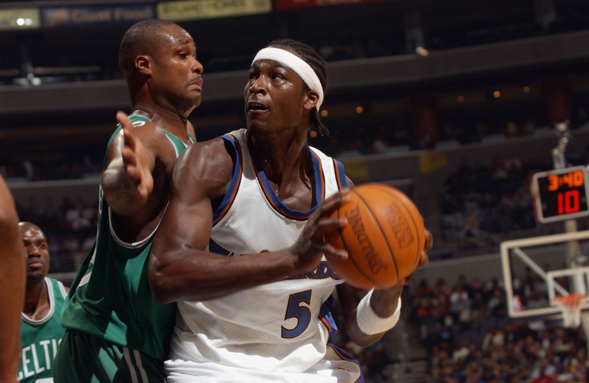 Kwame Brown of the Washington Wizards