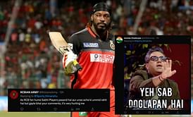 "Ye sab doglapan hai" - Fans slam Chris Gayle for his recent comments on RCB and PBKS