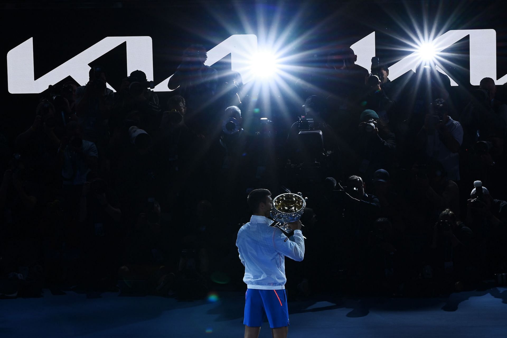 Djokovic at the 2023 Australian Open - Day 14