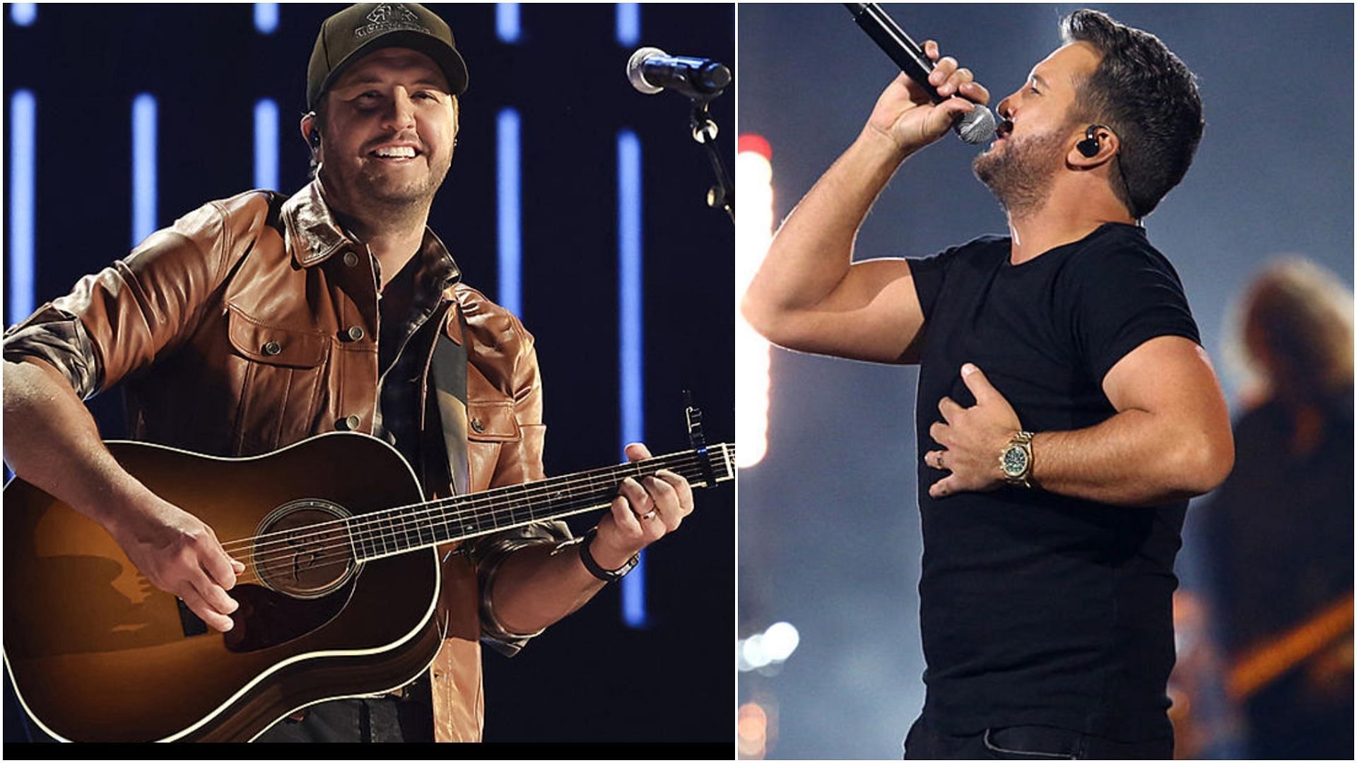 Luke Bryan has announced his 2023 North American tour dates. (Images via Getty)