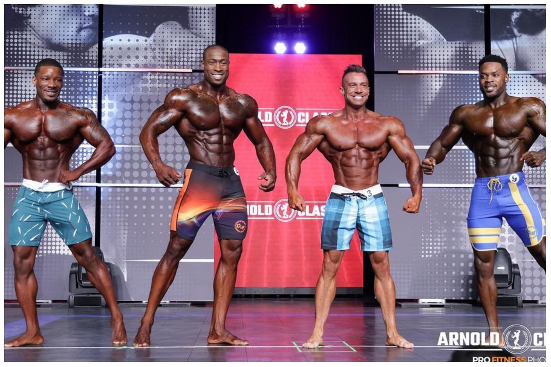 Men&rsquo;s Physique first callout at the 2022 Arnold Classic at the Greater Columbus Convention Center (Image via Instagram @arnoldsports)
