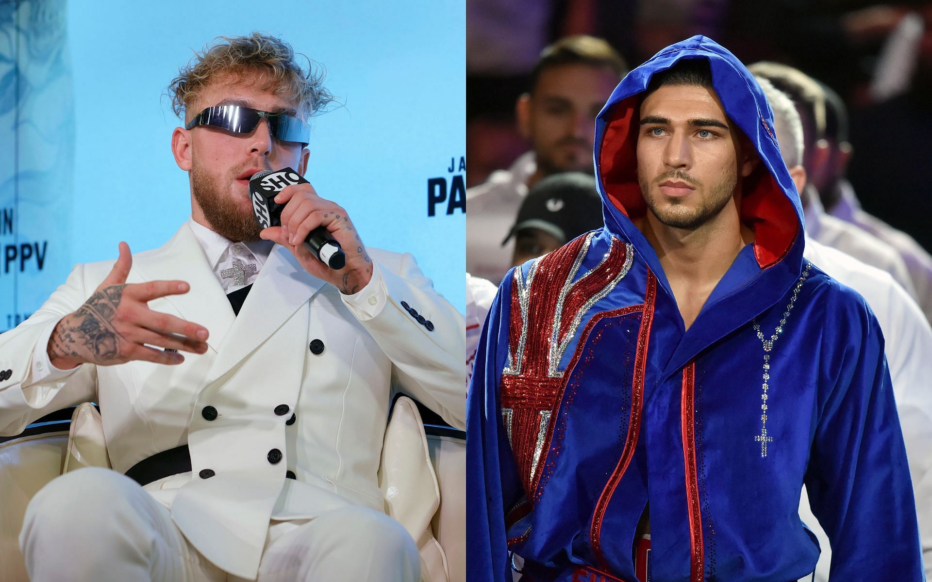 Jake Paul (Left), Tommy Fury (Right) [Image courtesy: Getty]