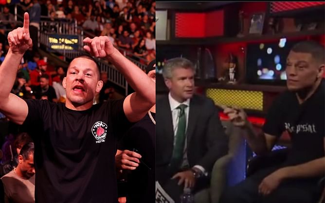 Watch: When Nate Diaz confronted Fox Sports News presenters for doubting his ability to beat Conor McGregor