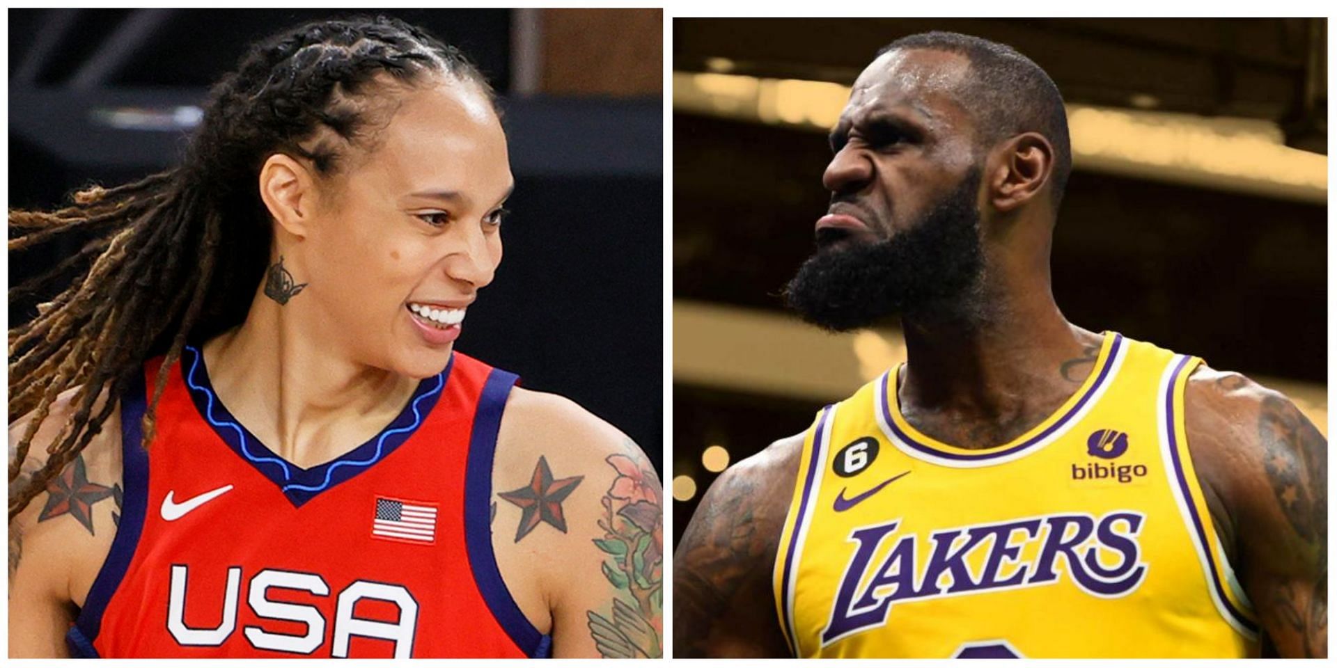 LeBron James once compared Brittney Griner to Wilt Chamberlain. 