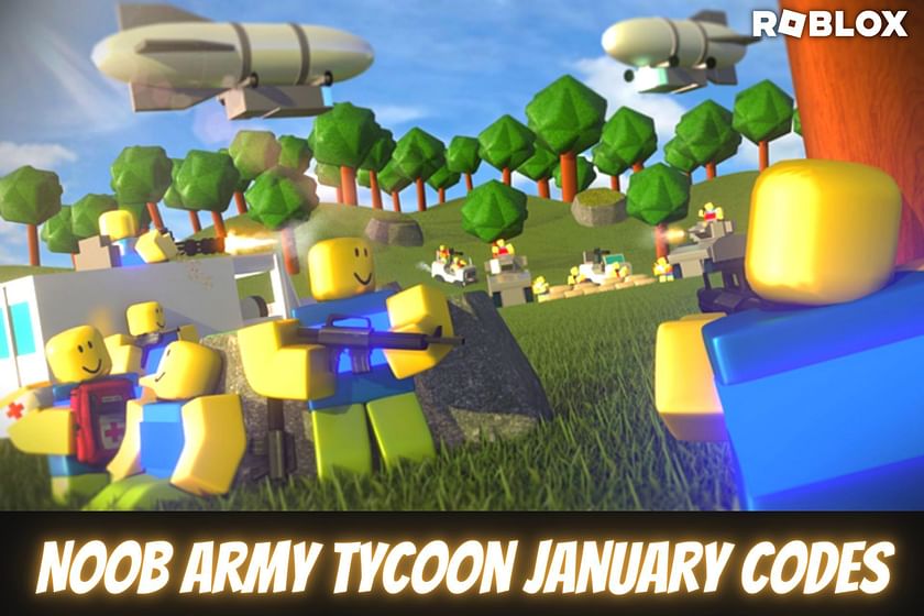 Roblox - Códigos para o Noob Army Tycoon (julho 2023) - Critical Hits