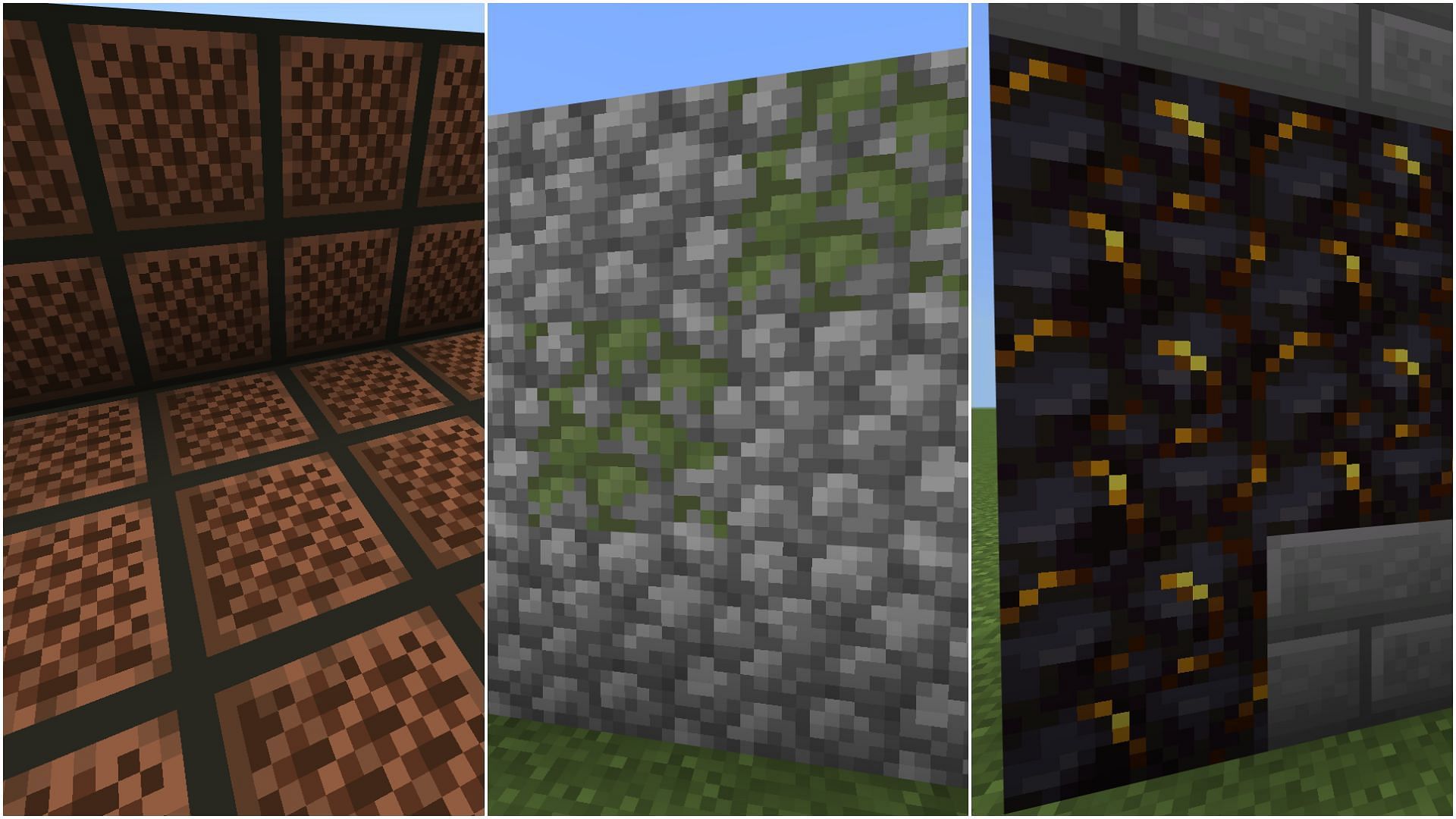 Certain unpopular blocks can also be used for building in Minecraft (Image via Sportskeeda) 