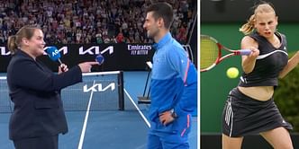 "I was looking up to you" - Novak Djokovic and Jelena Dokic share heartwarming moment at Australian Open 2023