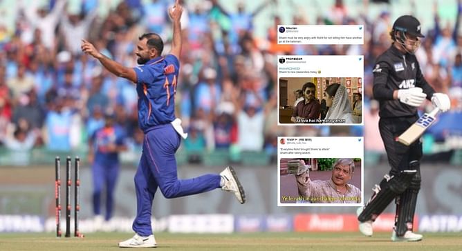 "Jalwa hai hamara yahan" - Fans react as Mohammed Shami shines in IND vs NZ 2nd ODI