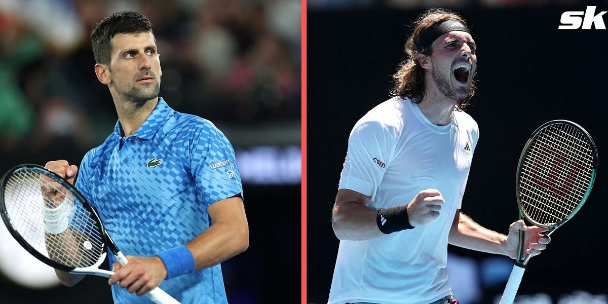 Novak Djokovic and Stefanos Tsitsipas will look to book their respective spots in the Australian Open final