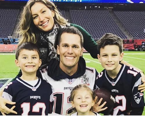 Tom Brady&amp;#039;s wife and kids