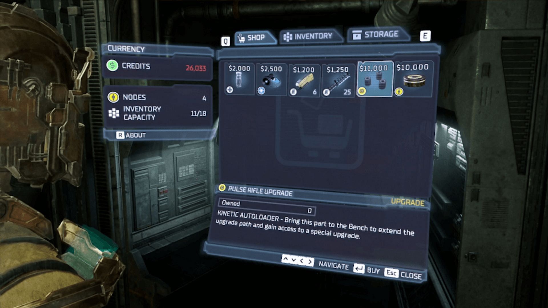 Purchase the Kinetic Autoloader from the in-game store (Image via EA Motive)
