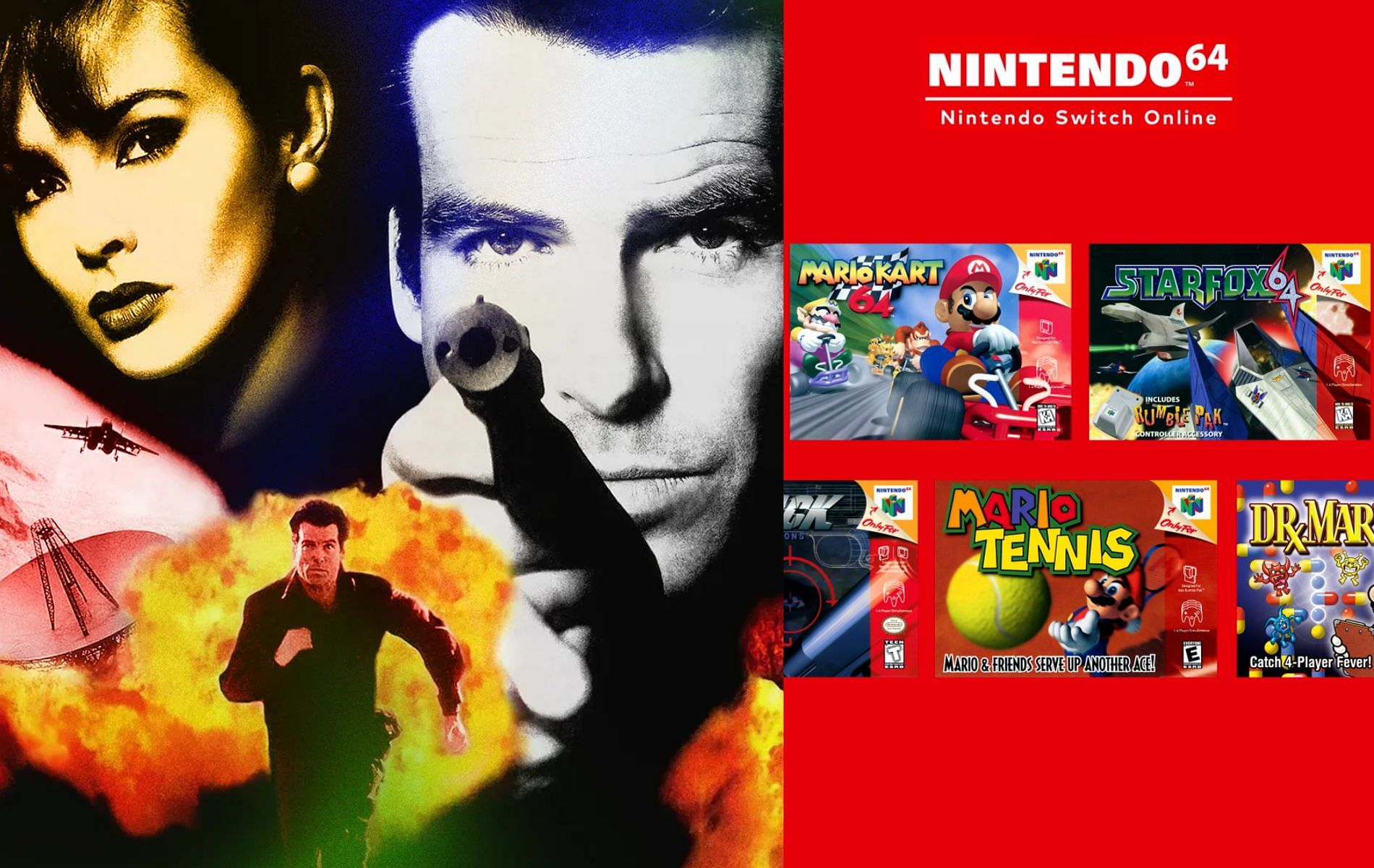 N64 Switch Online - Goldeneye 007: 4-Player Online Matches 