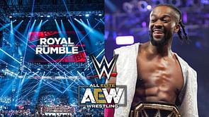 "He Spider-Man'd onto the barricade" - Kofi Kingston credits former AEW performer for iconic WWE Royal Rumble spot