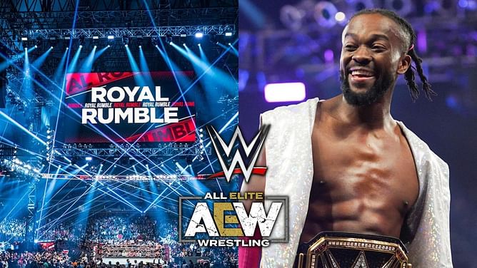 "He Spider-Man'd onto the barricade" - Kofi Kingston credits former AEW performer for iconic WWE Royal Rumble spot