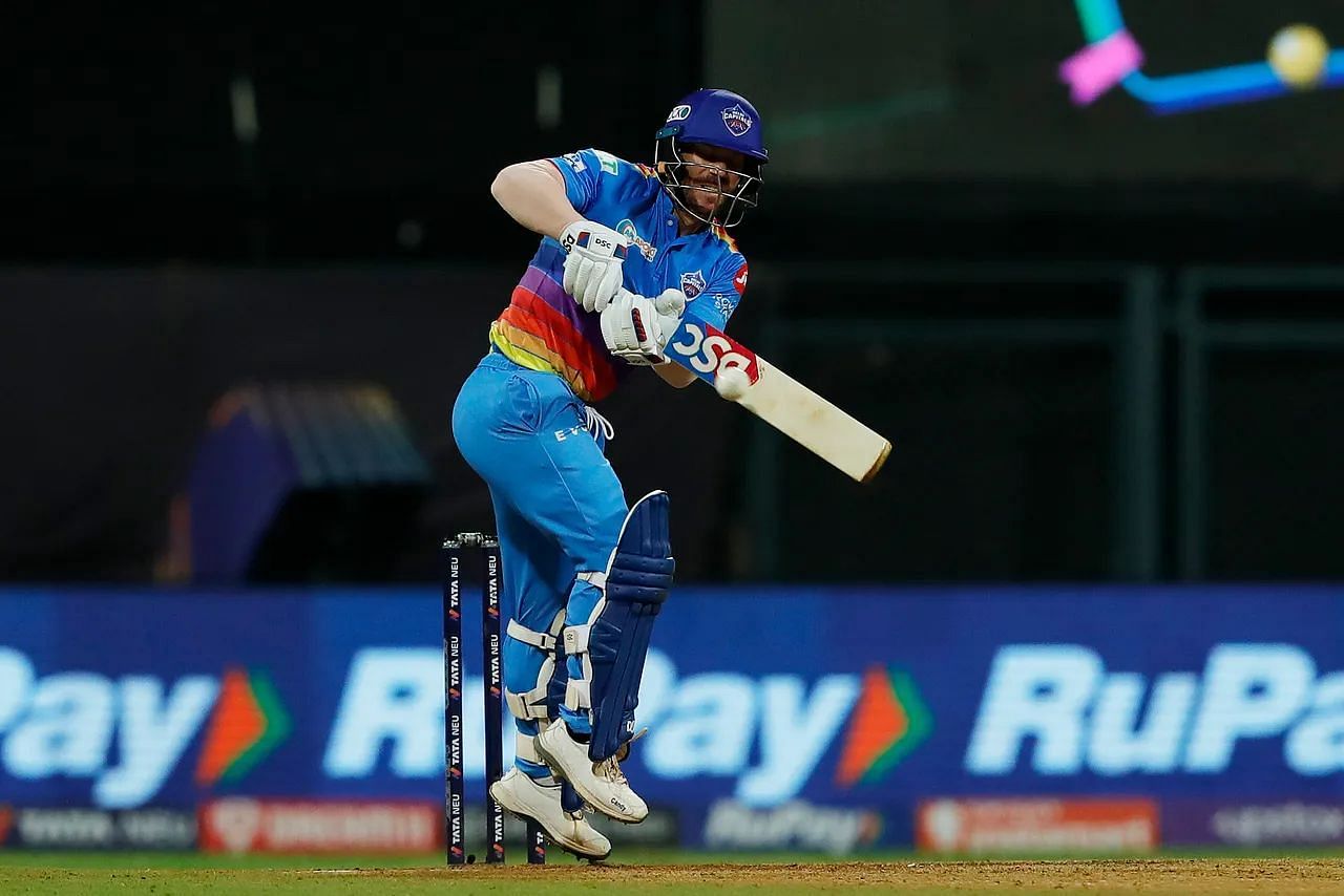 Delhi Capitals opener David Warner. Pic: BCCI