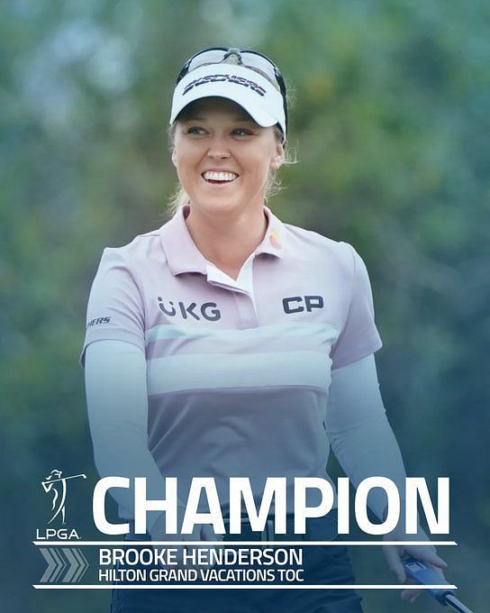 How much did Brooke Henderson win at LPGA Tournament of Champions