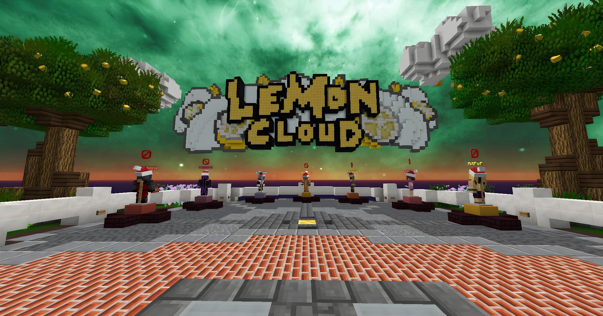 LemonCloud is a viral server (Image via Mojang)