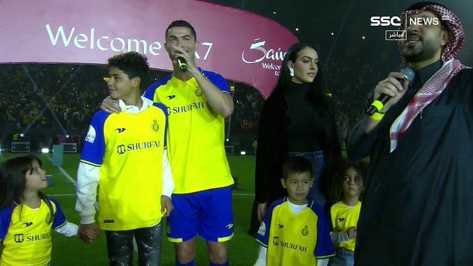 In pictures: Ronaldo, family given heroes' welcome at Al Nassr unveiling in  Riyadh - Sportstar