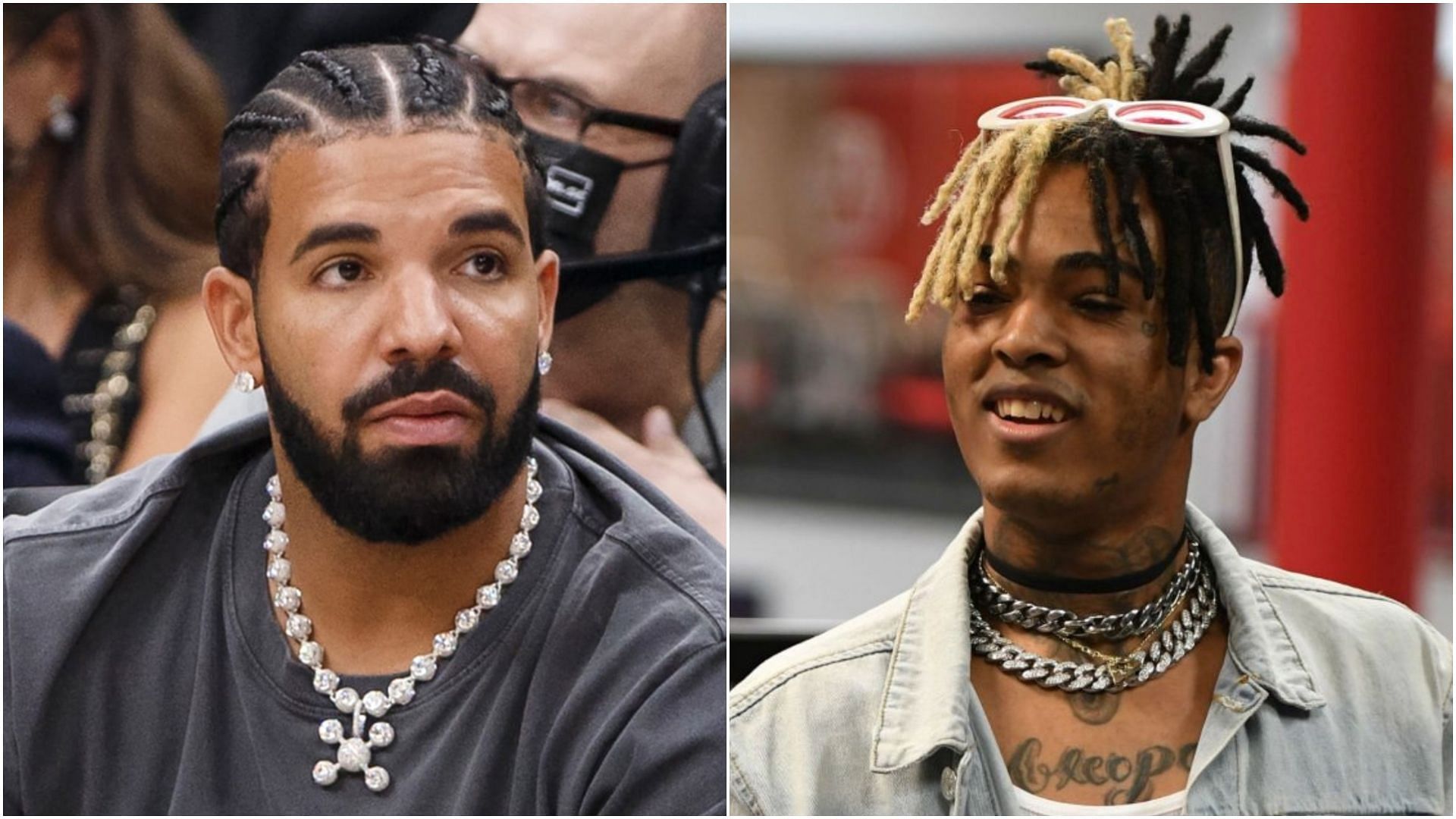 Drake has been named as a potential witness in XXXTentacion murder case. (Images via Getty)