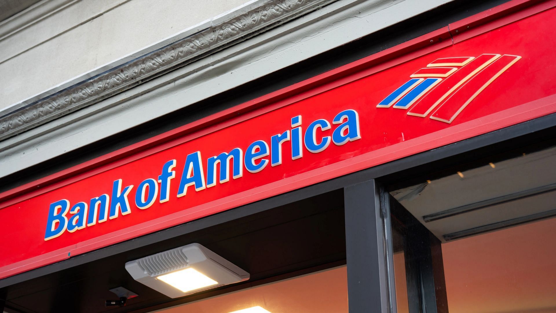 Bank of America. (Photo via SOPA Images/Getty)