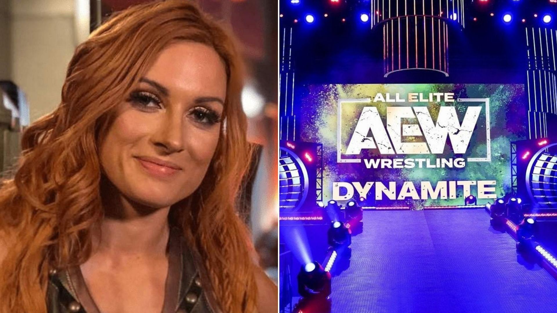 Becky Lynch responded to an AEW star