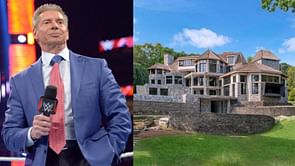 How much did Vince McMahon spend out of $3B net worth on his Greenwich Mansion?