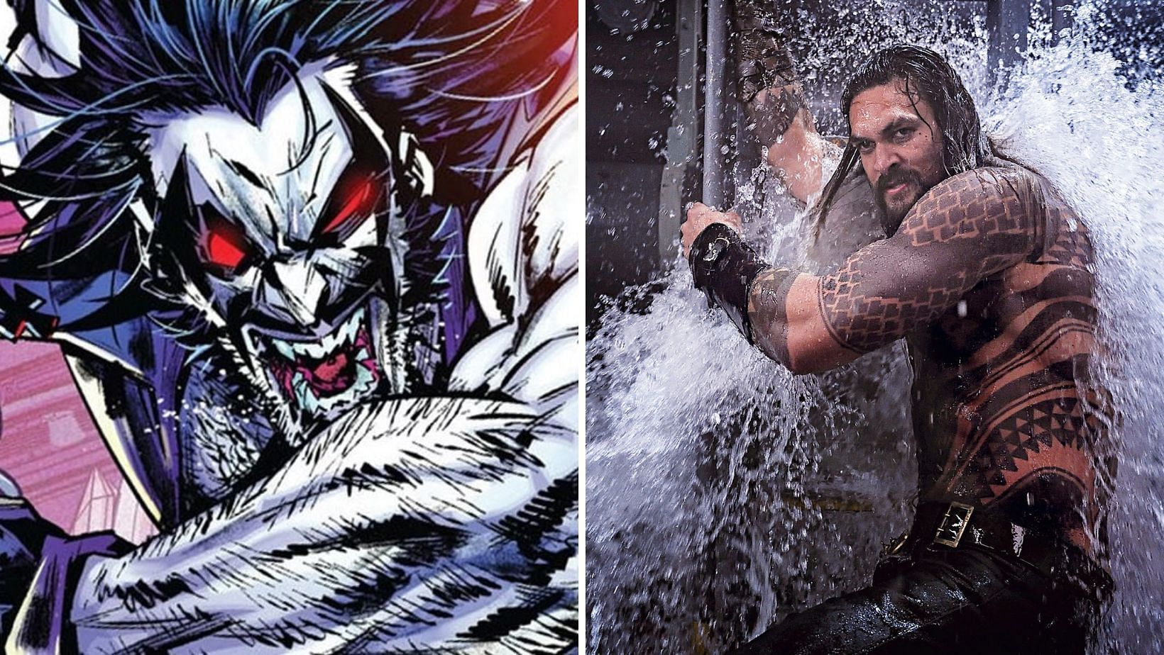 Jason Momoa rumored as the infamous intergalactic bounty hunter Lobo, ready to take on the universe in the upcoming James Gunn-led DCEU (Image via Sportskeeda)