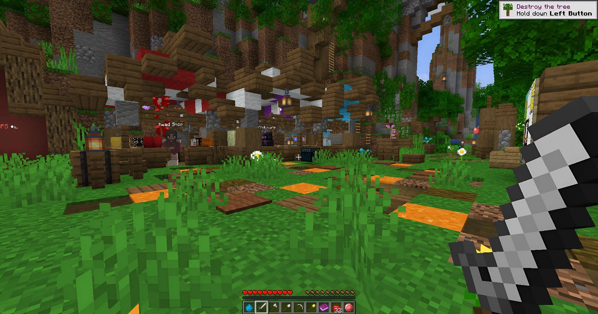 Applecraft is the best survival server (Image via Mojang)