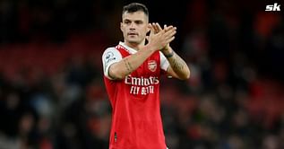 "Give him some credit please" - Xhaka unhappy after 24-year-old's display in Arsenal win earlier this term is labeled as 'average'