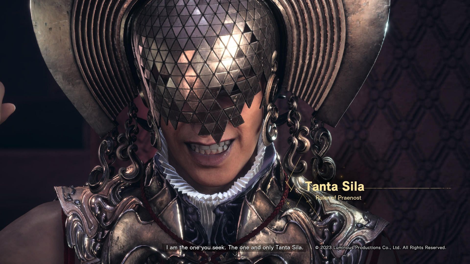Tanta Silas is the first major battle in Forspoken.