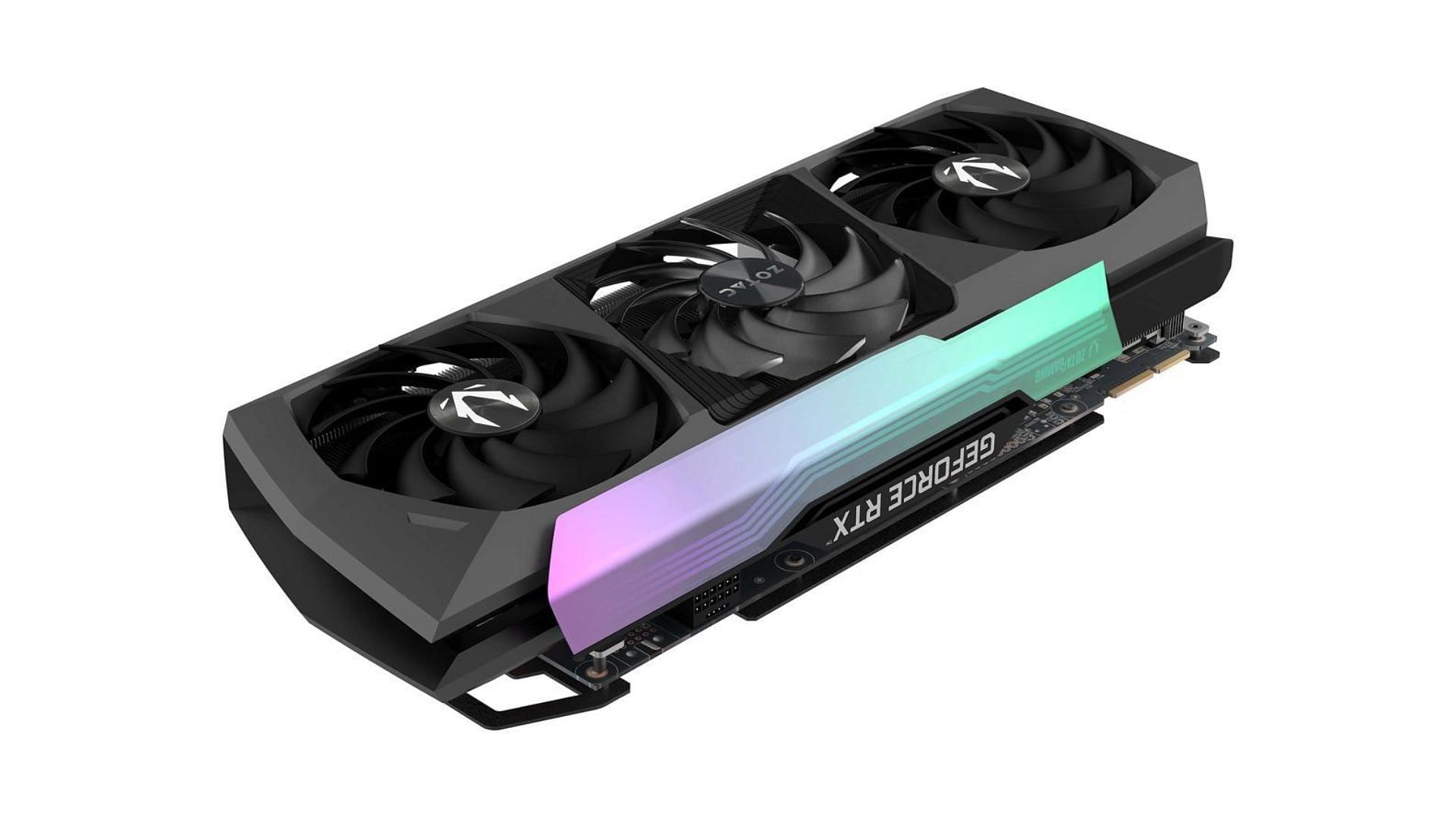 The Zotac Gaming RTX 3090 Ti AMP Extreme HOLO (Image via Newegg)