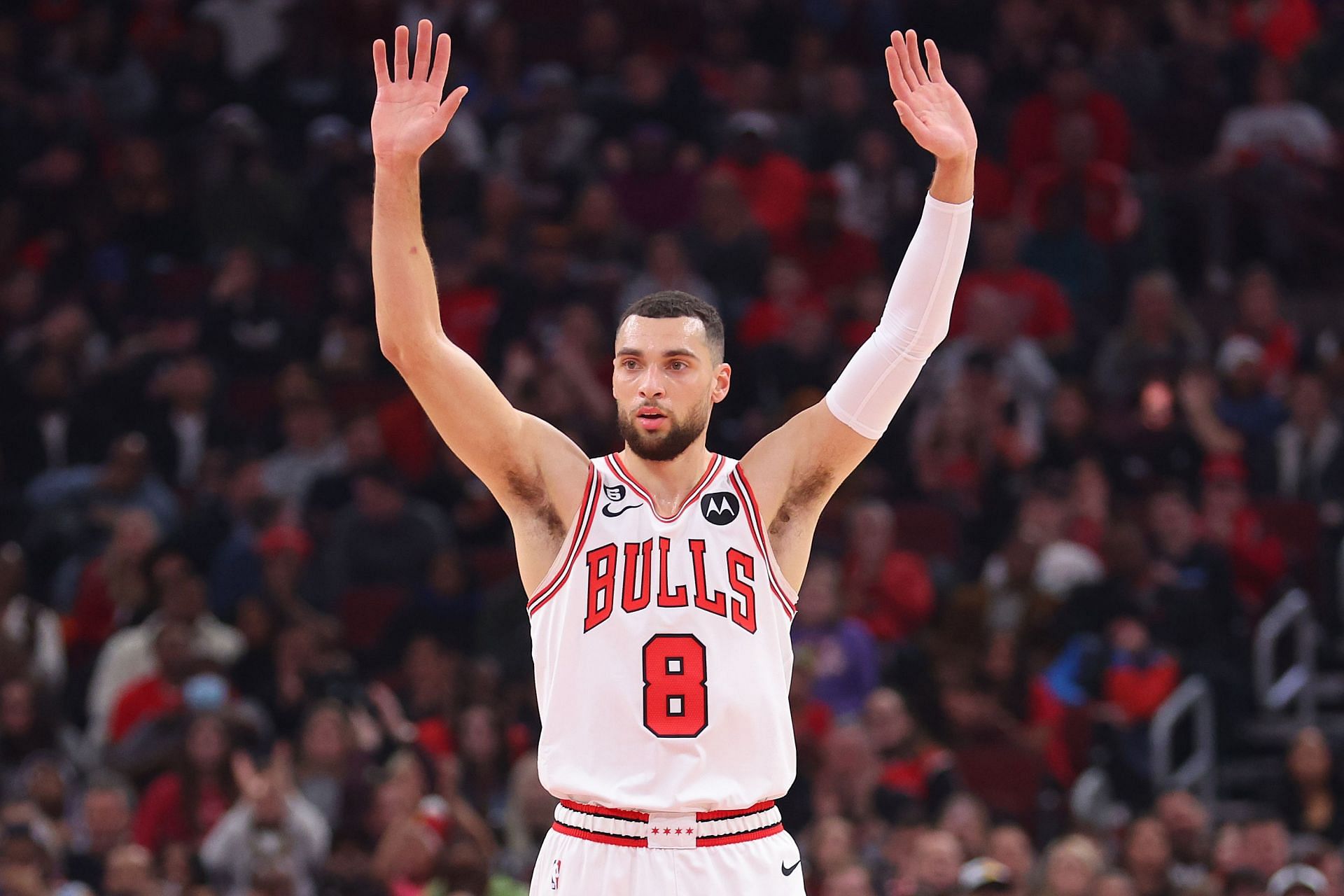 Zach LaVine of the Chicago Bulls