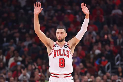 Zach LaVine of the Chicago Bulls