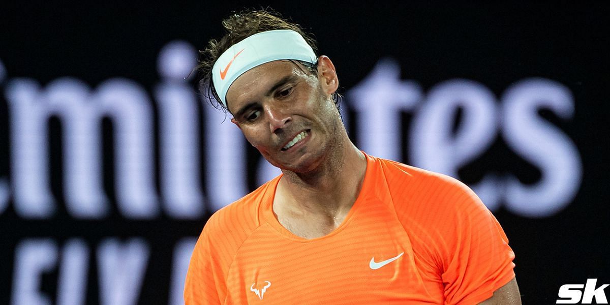 Rafael Nadal out in the second round of the 2023 Australian Open