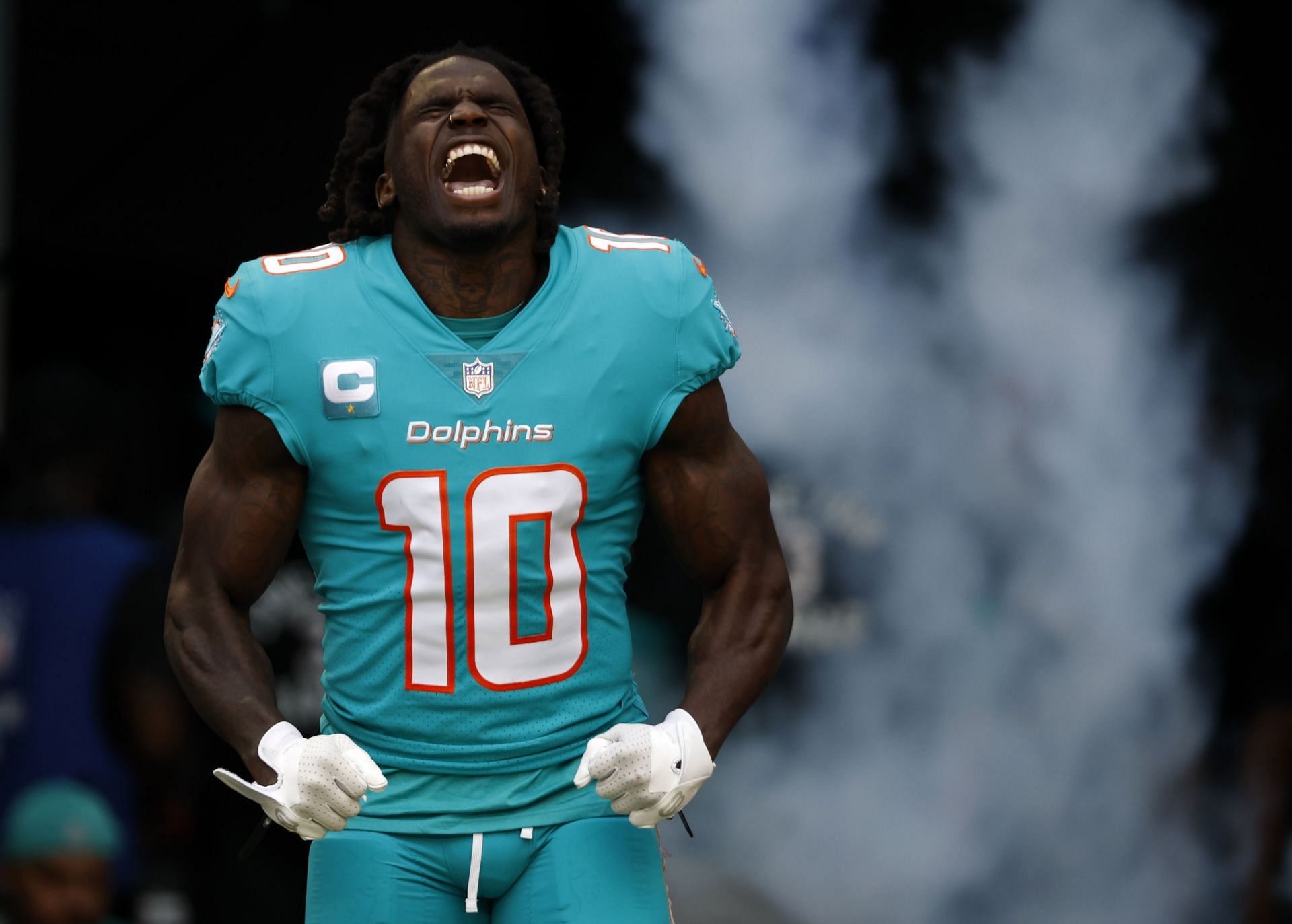 Dolphins receiver Tyreek Hill