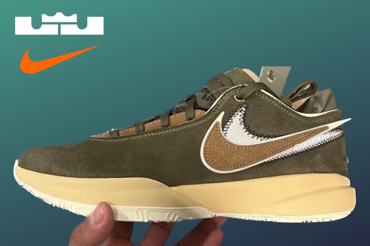 Olive LeBron James x Nike LeBron 20 “Olive” shoes Everything we know