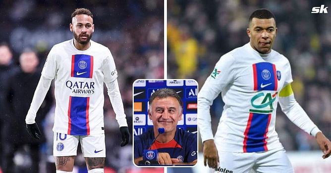 “I spoke to Neymar at half-time” – PSG coach reveals what he told Brazil superstar to play effectively alongside Mbappe during French Cup win
