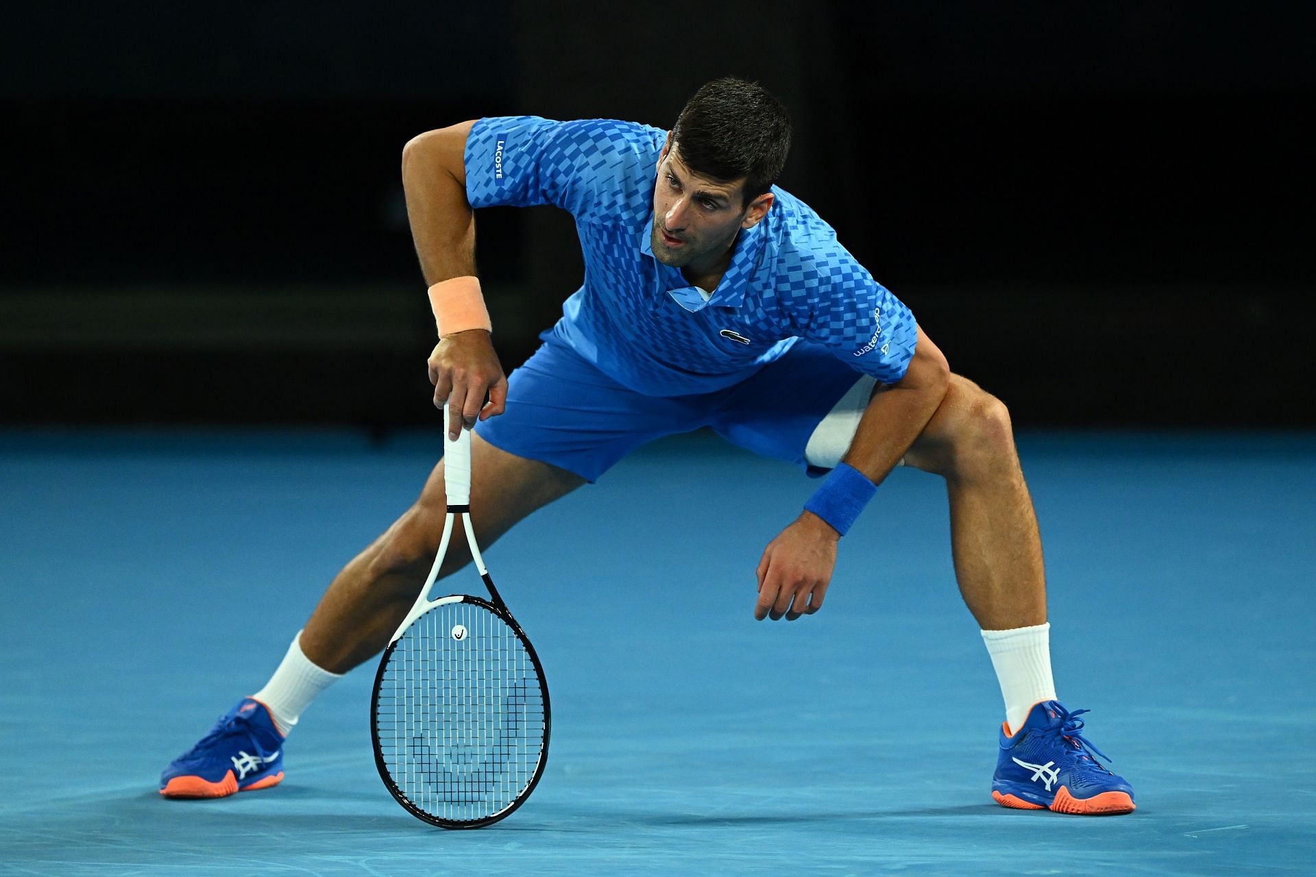 Novak Djokovic at the 2023 Australian Open