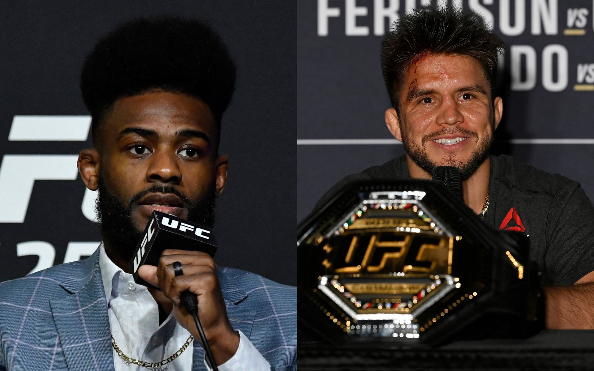 Aljamain Sterling (left) and Henry Cejudo (right) (Image credits Getty Images)
