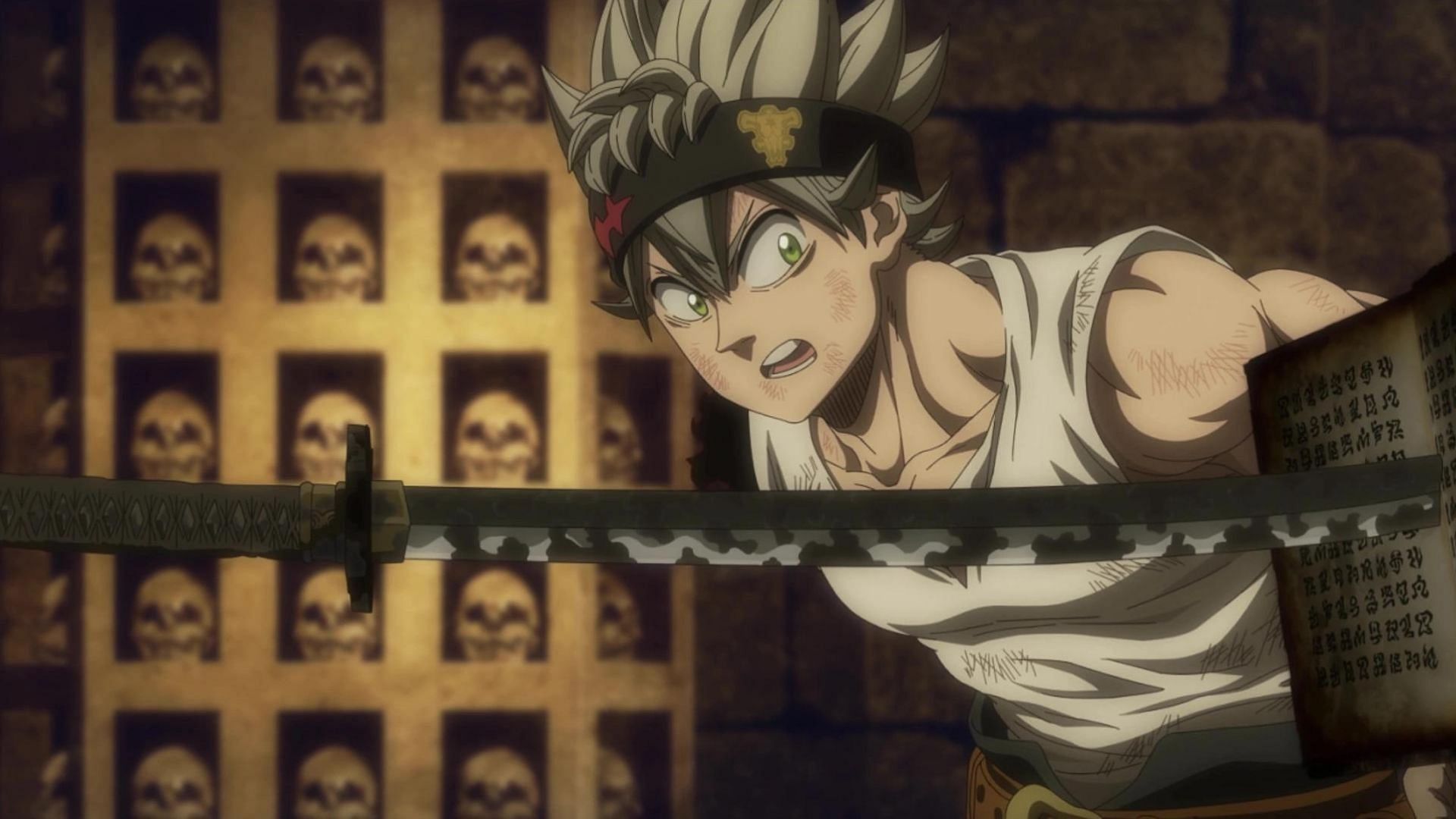 Asta using the Demon-Slasher Katana (Image via Studio Pierrot)