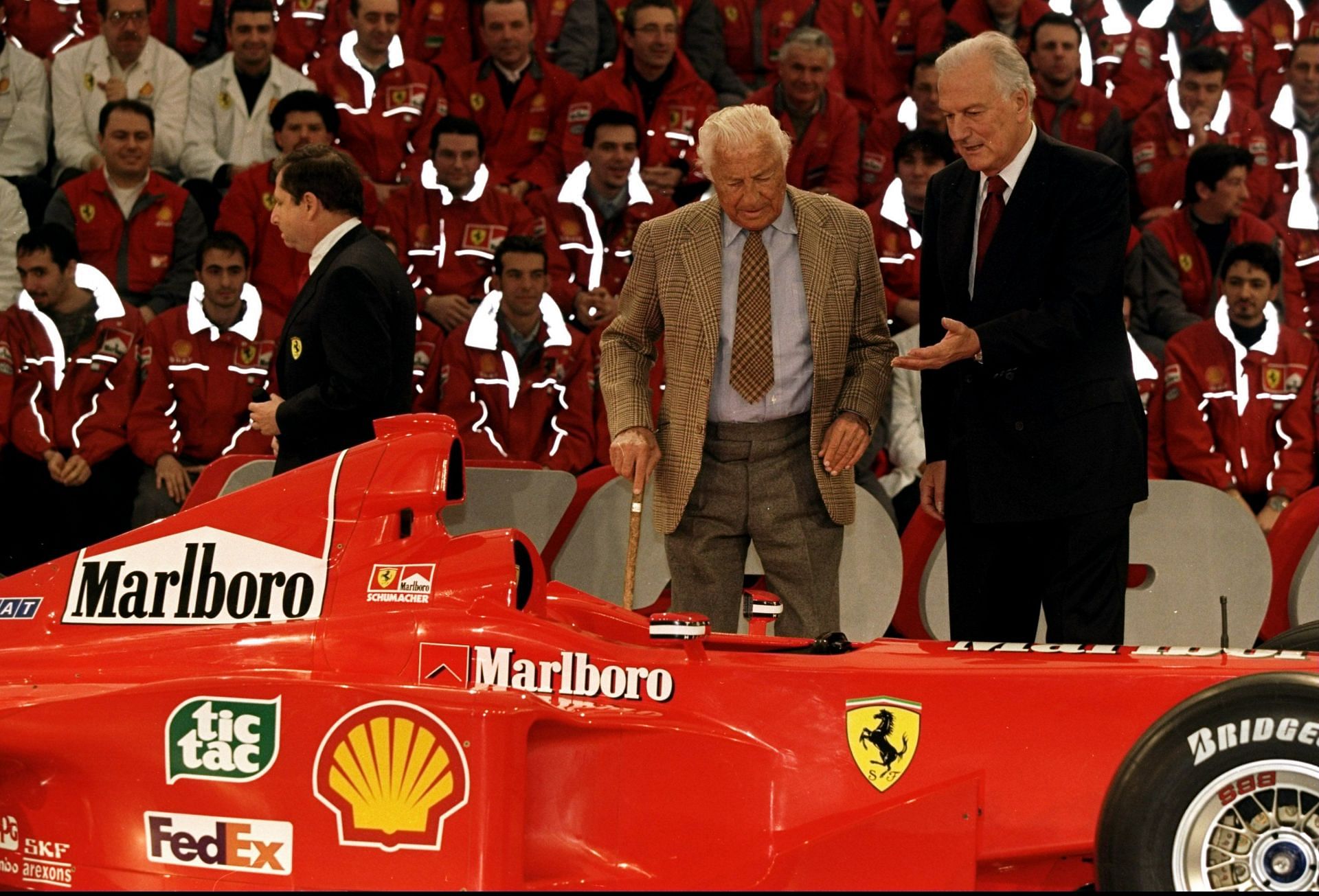 Ferrari launch F399 Gianni Agnelli