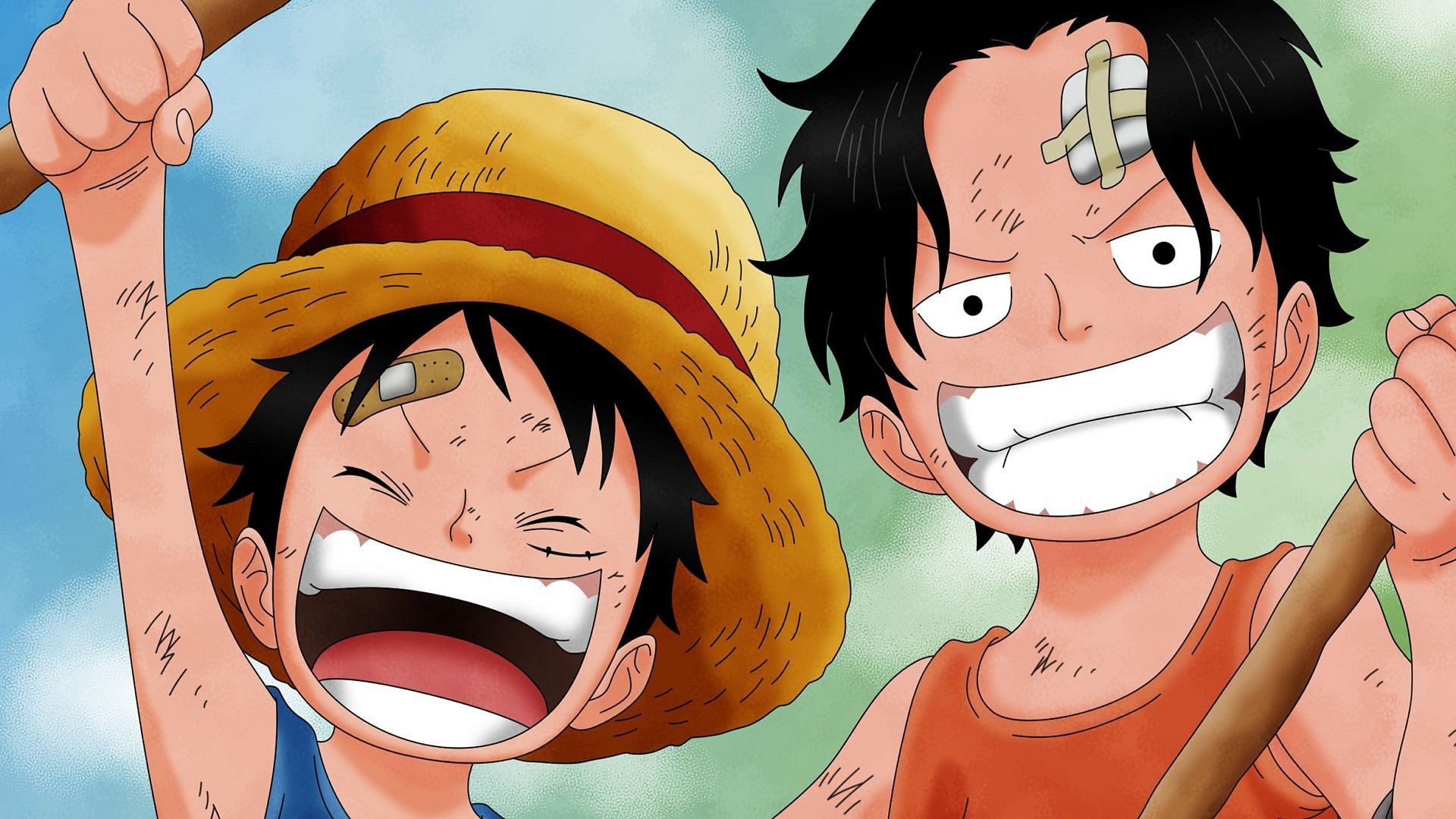 Since their childhood, Luffy has always looked up to Ace (Image via Toei Animation, One Piece)