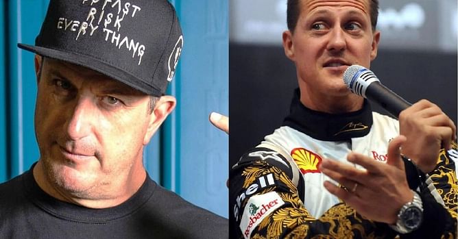 "I f**king hate snow; it's taken too many legends" - Fans draw Michael Schumacher-Ken Block comparisons after rally driver dies in snowmobile accident
