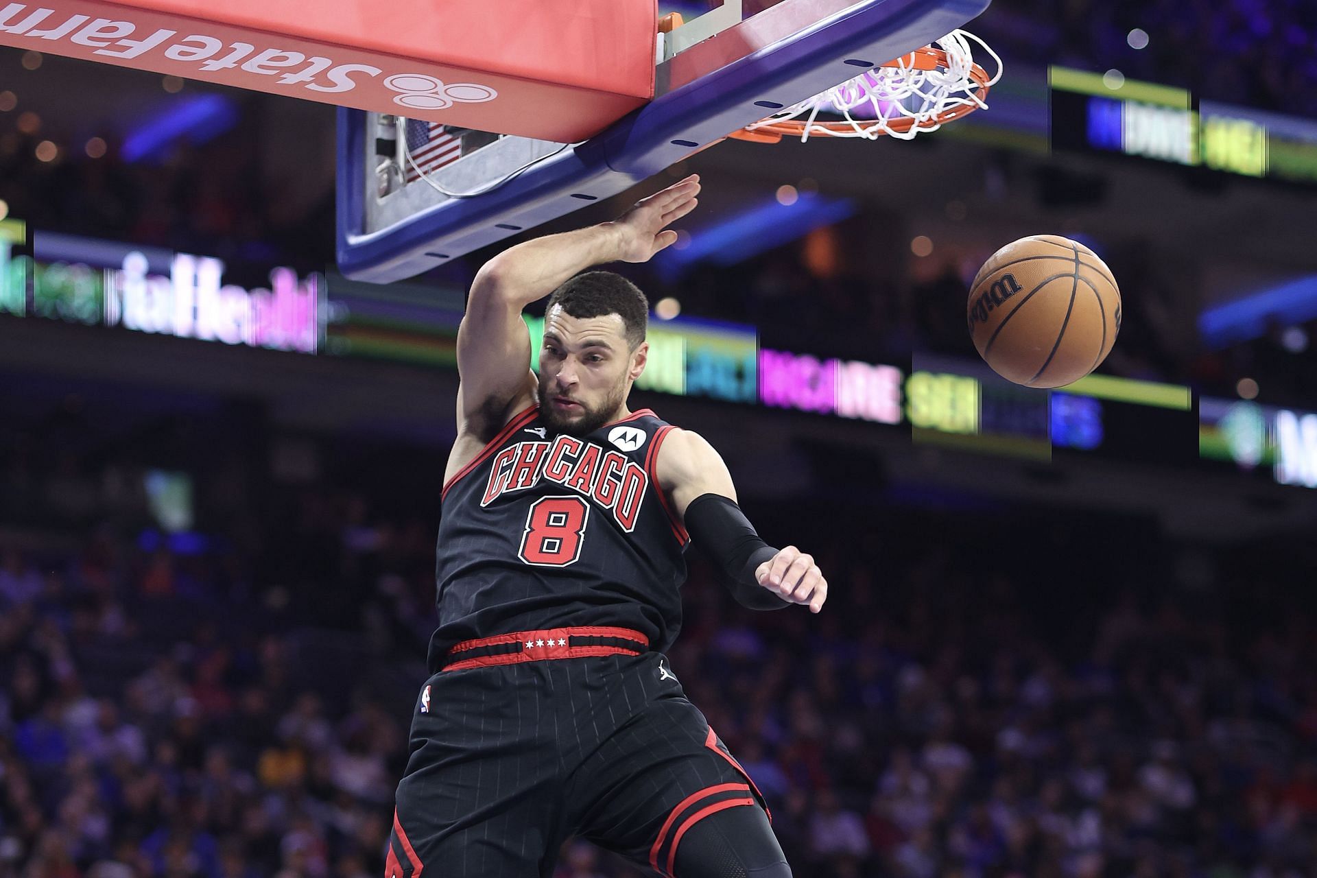 Zach LaVine of the Chicago Bulls