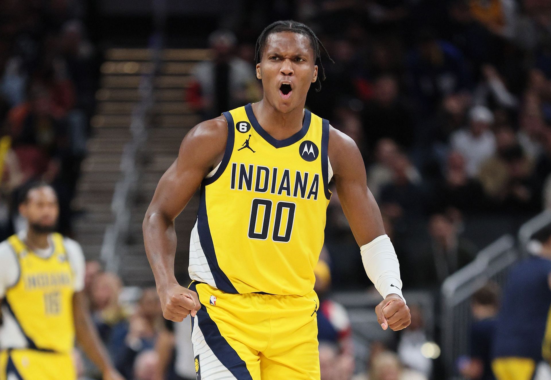 Indiana Pacers shooting guard Bennedict Mathurin