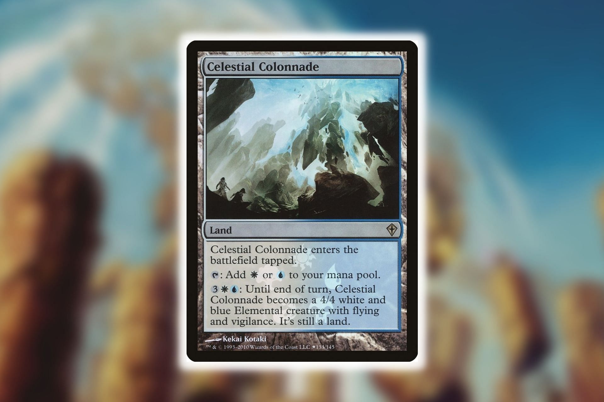 Celestial Colonnade in Magic: The Gathering (Image via Wizards of the Coast)