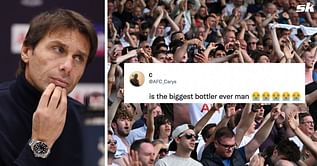 "Seriously finished" Stealing a living" - Tottenham star gets destroyed on Twitter for his shambolic display in 2-0 Arsenal defeat